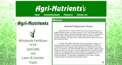 Desktop Screenshot of agri-nutrients.com